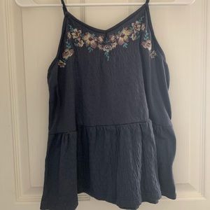 Target Art Class Peplum Tank Top